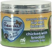 Renske Gezonde Beloning Hartjes - Hondensnack - Kip & Broccoli - 100 g