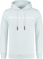 Ballin Amsterdam -  Heren Slim Fit  Original Hoodie  - Blauw - Maat L