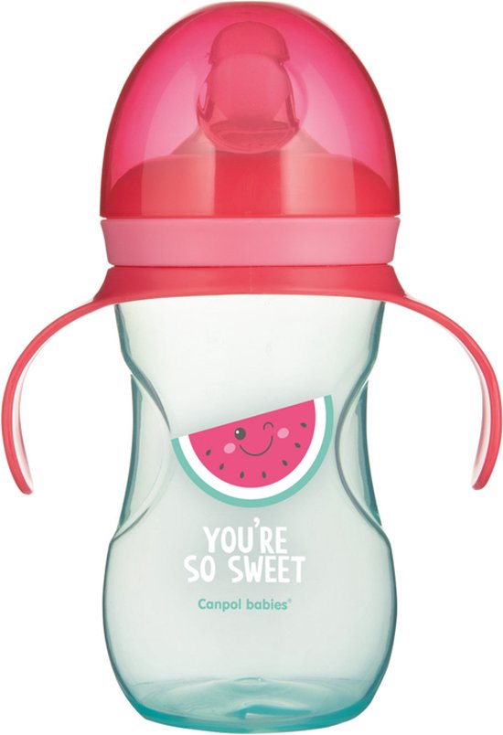 Canpol babies SO COOL Training Cup with Silicone Spout 270ml 6m