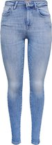 Only Jeans Onlpower Life Mid Push Up Sk Rea934 15250273 Special Bright Blue Denim Dames Maat - W28 X L30