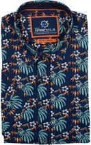 GCM 5219 Casual overhemd met korte mouwen - Maat L - Heren