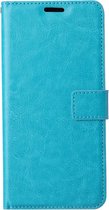 Samsung Galaxy A01 Core Telefoonhoesje - Bookcase - Ruimte voor 3 pasjes - Kunstleer - SAFRANT1 - Turquoise