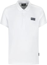 Ballin Amsterdam -  Jongens Regular Fit   Polo  - Wit - Maat 152