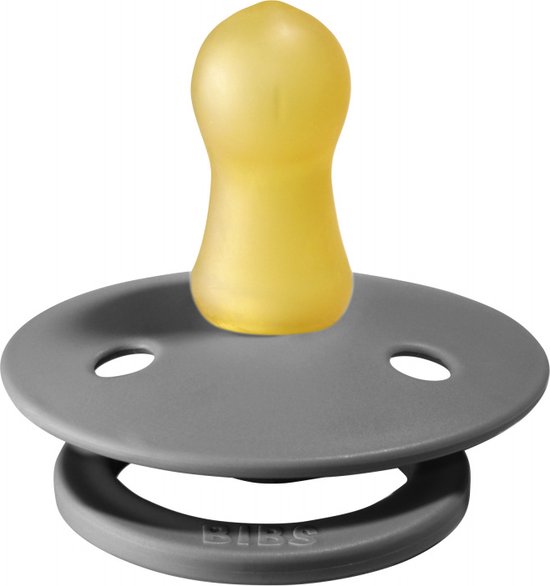 Bibs fopspeen - maat 1 0-6 maanden - 1 stuk - Smoke van BIBS — afbeelding 3