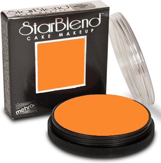 Mehron Starblend Cake Makeup | Poeder Schmink - Oranje