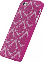 Apple iPhone 5/5s/SE Hoesje - Xccess - Barock Serie - Hard Kunststof Backcover - Roze - Hoesje Geschikt Voor Apple iPhone 5/5s/SE