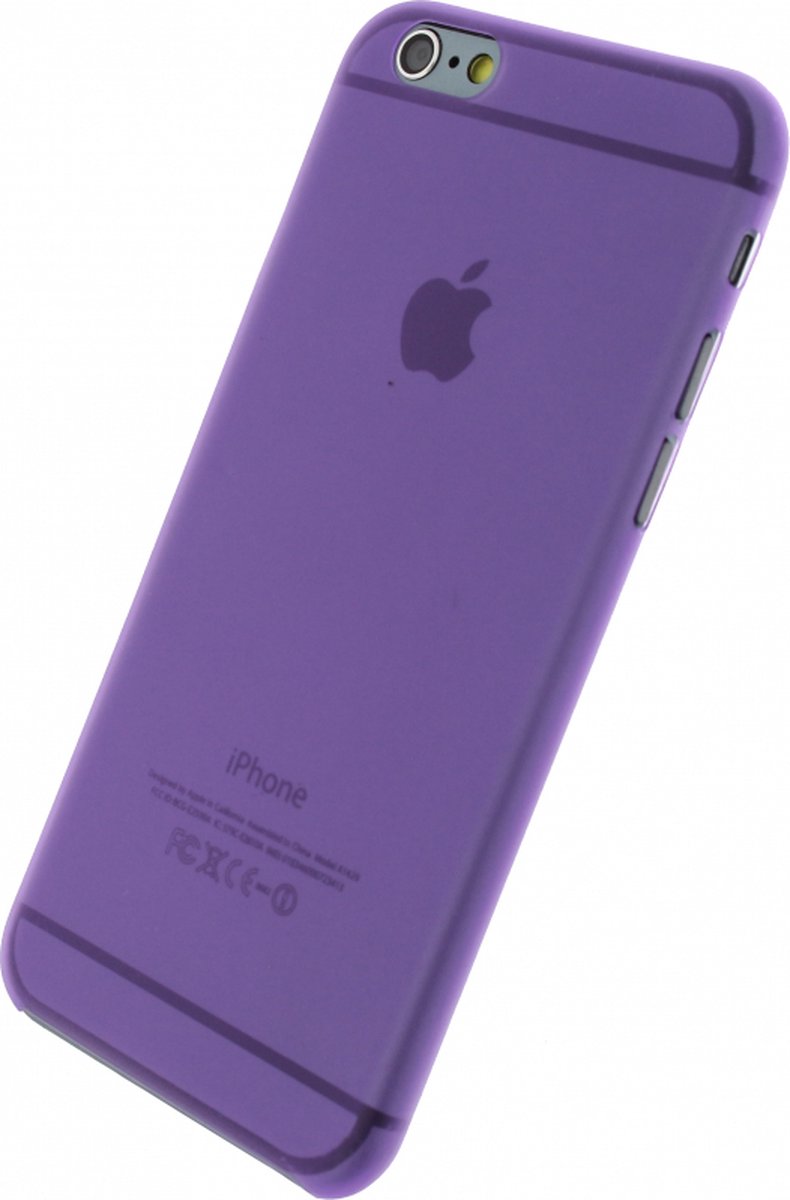 Apple iPhone 6/6s Plus Hoesje - Xccess - Thin Frosty Serie - Hard Kunststof Backcover - Paars - Hoesje Geschikt Voor Apple iPhone 6/6s Plus
