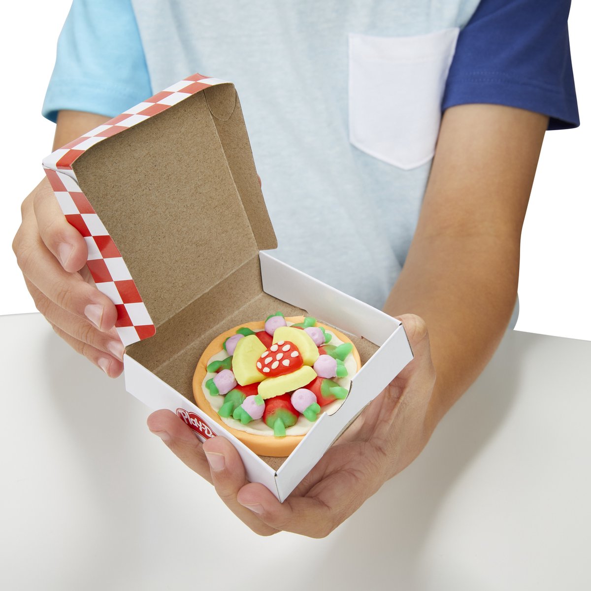 Play-Doh Pizza Oven Speelset - Boetseerklei - Inclusief 6 Play-Doh potjes - Knutselen voor kinderen — afbeelding 7