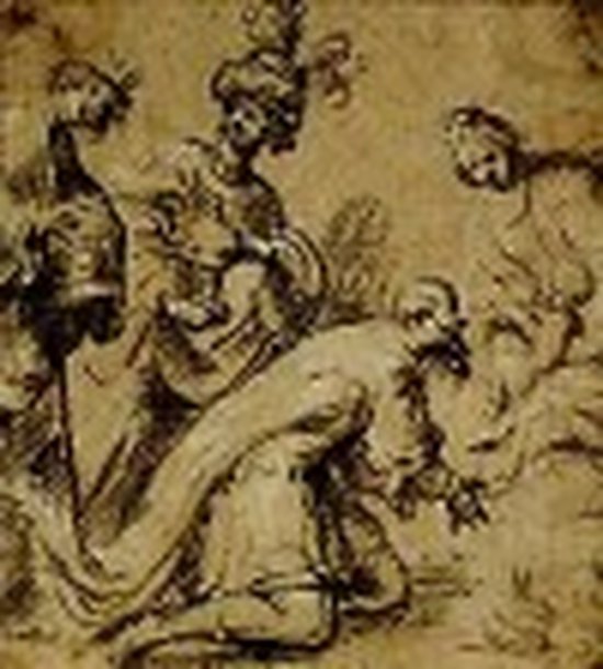 Dessin Original Signé Victor Joseph Harles Début 20e Siècle - Encadré, Média Mixte, Pièce Unique