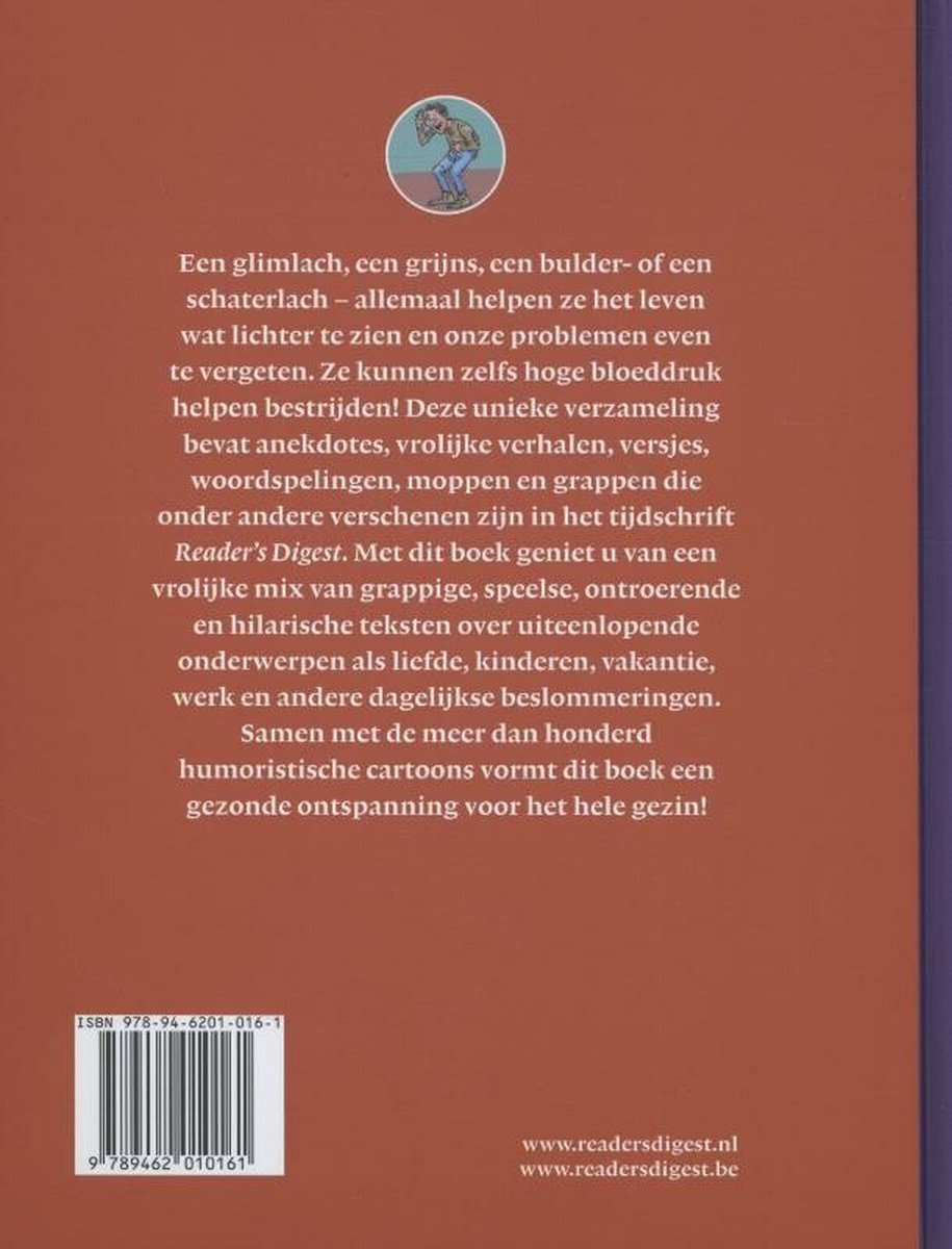 Lachen is het beste medicijn - back cover
