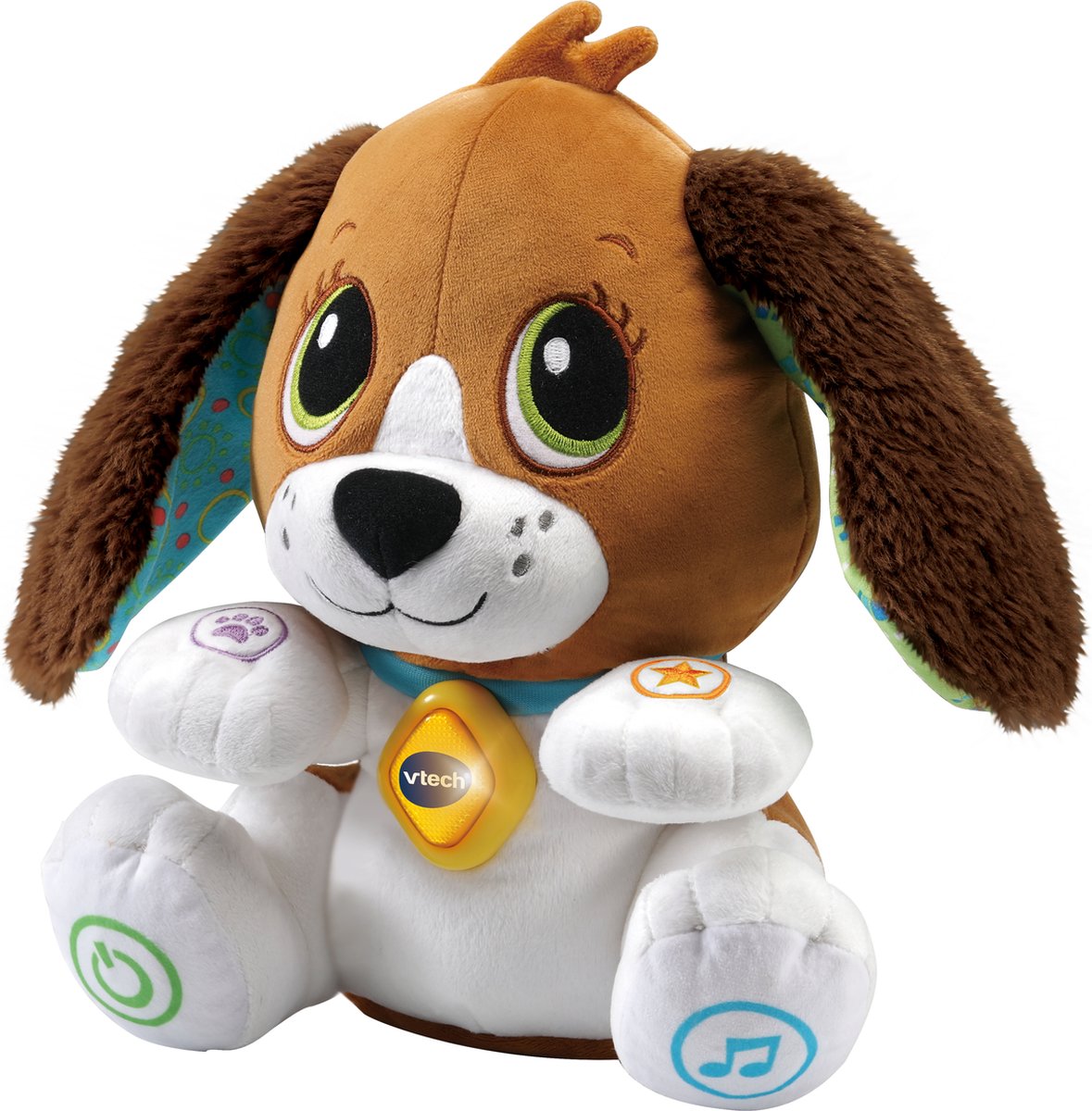 VTech Baby Praat & Leer Puppyvriendje - Educatief Babyspeelgoed - Tellen, Dieren en Emoties - Speelgoed Van 1 tot 5 Jaar - VTech