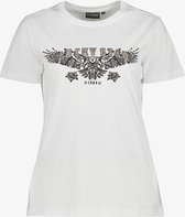 TwoDay dames T-shirt met print - Wit - Maat M