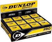 Dunlop Revelation Pro 2x Gele Stip 1 Bal squashballen geel