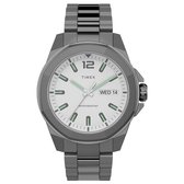 Timex Essex Avenue TW2U14800 Horloge - Staal - Grijs - Ø 46 mm