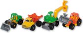 Worker Cars - Trucks of Shovels - Graafmachine - 1 stuks 26 cm