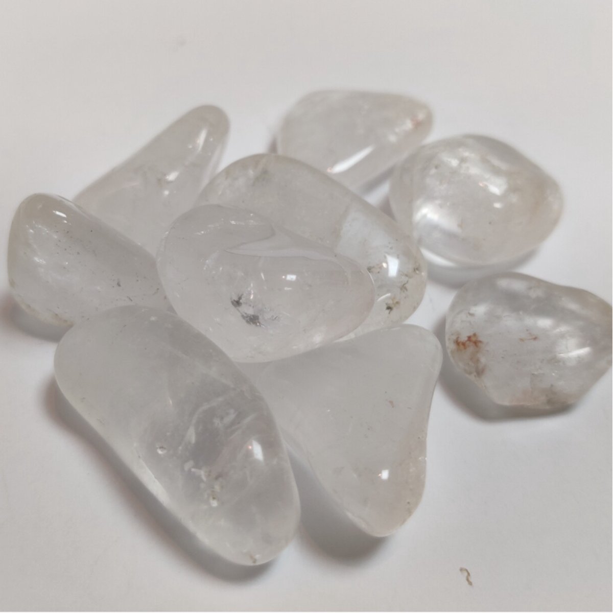 Trommelsteen Bergkristal AA Kwaliteit — 3 tot 4 cm