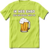 Ik Heb EHBO T-Shirt | Bier Kleding | Feest | Drank | Grappig Verjaardag Cadeau | - Groen - XXL