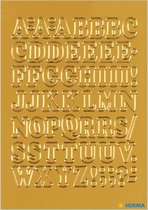 Huismerk Herma 4183 Etiket met letters 12mm Goud