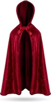 Cape Roodkapje - te combineren met een kleed - maat one size Lente 70cm