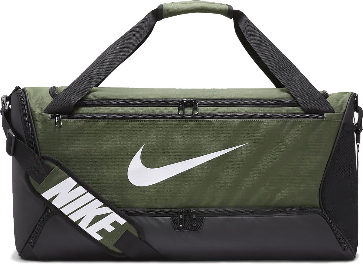 Nike - Brasilia Training Duffel Bag Small - Green Duffle-One Size