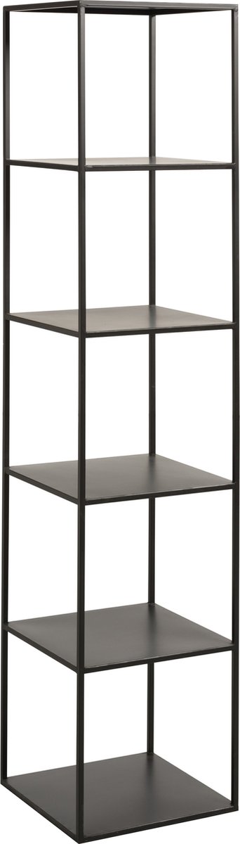 J-Line rek 6 Niveaus - metaal - zwart