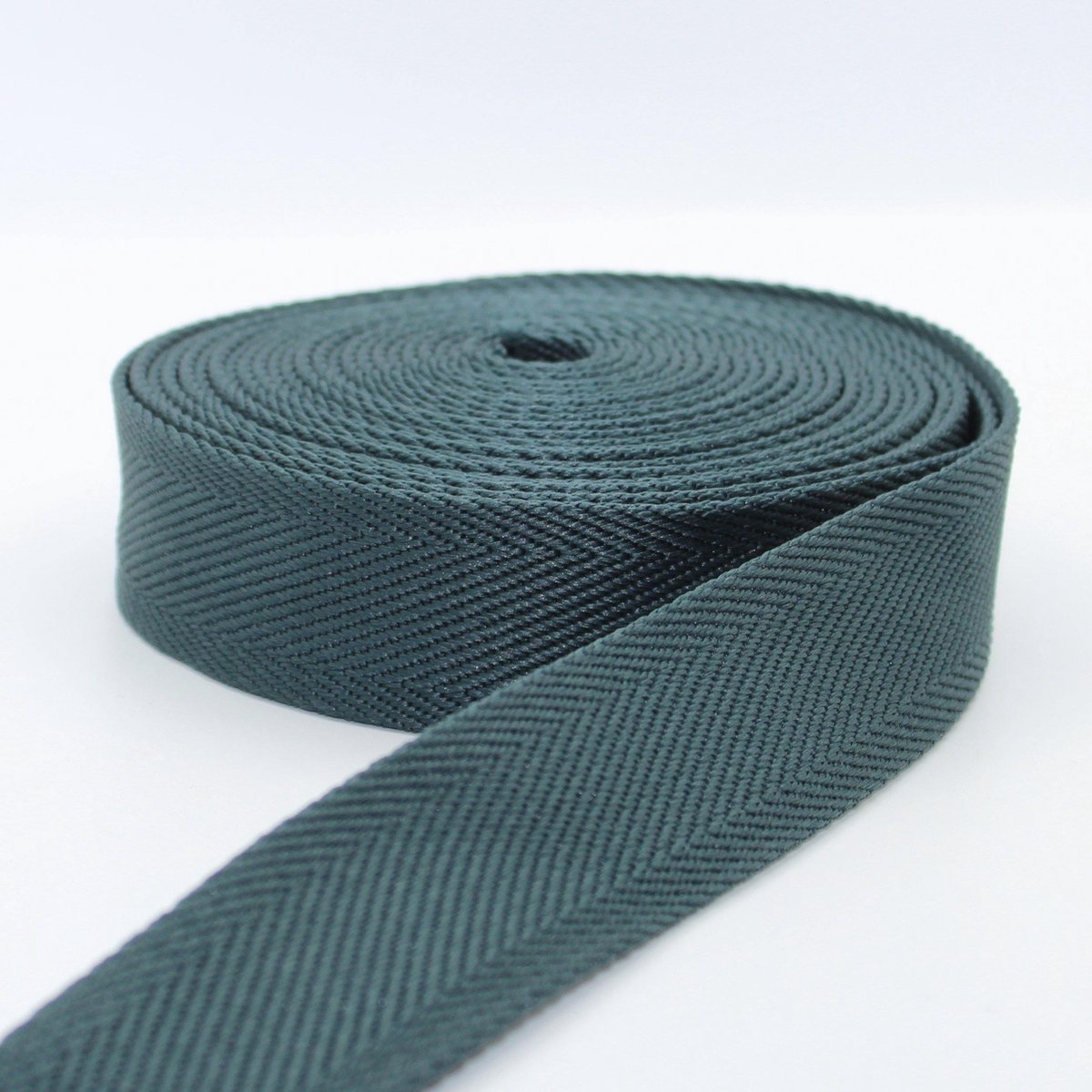 Leduc 5 meter klassieke Visgraat Tassenband 38 mm 65% polyester 35% katoen