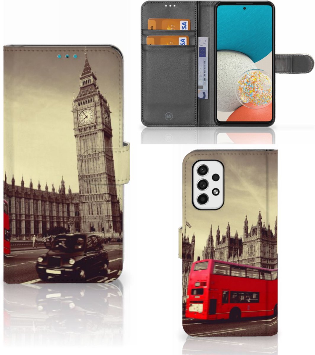 Boekhoesje voor Samsung Galaxy A53 Flip Cover Londen