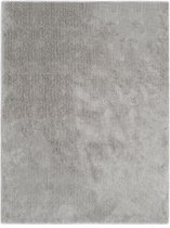 vidaXL Vloerkleed shaggy hoogpolig 80x150 cm grijs