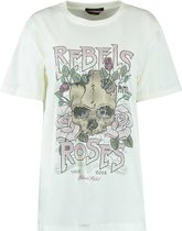 Colourful Rebel Rebels and Roses - Korte mouwen voor Vrouwen - Maat S