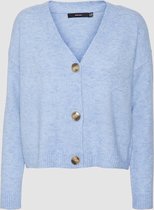 Cardigan VMLILJE LS BUTTON CARDIGAN Cashmere Blue