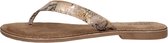 Mexx Grizzly Teenslippers - gebroken wit - Maat 37