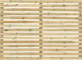 Decoways - Schuttingpaneel 180x180 cm geïmpregneerd grenenhout