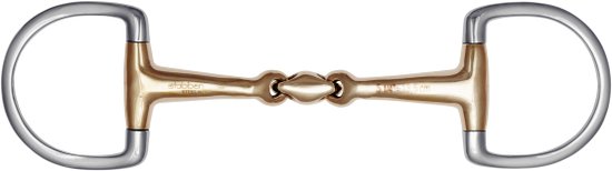 Stubben Steeltec Quick contact D-ring Sweet Copper - Size : 13 - 5 cm