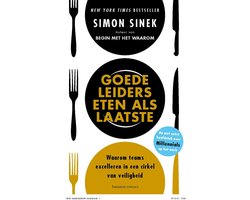 Omslag van Business Bibliotheek - Goede leiders eten als laatste