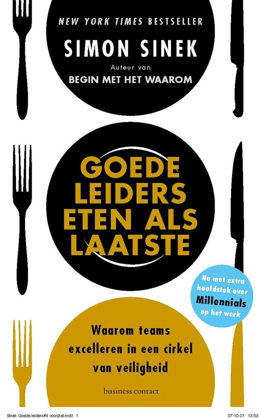 Business Bibliotheek - Goede leiders eten als laatste - cover