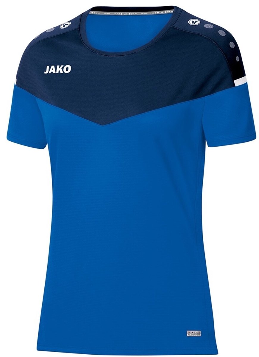 Jako - T-shirt Champ 2.0 Women - T-shirt Champ 2.0 - 44 - Blauw