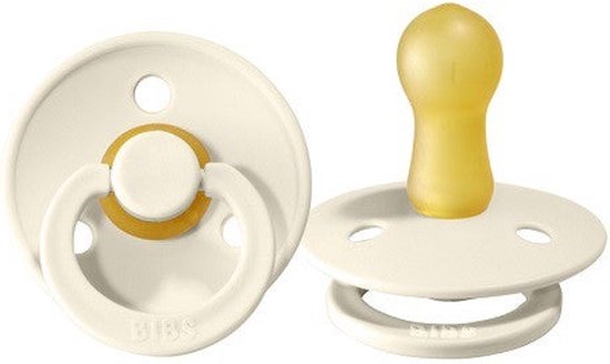BIBS - Colour Fopspeen Natuurrubber - 0-6 maanden T1 - Petrol van BIBS — afbeelding 3