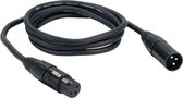 Câble DAP Audio XLR 0,75 m - Câble microphone XLR - 0,75 m (Noir)