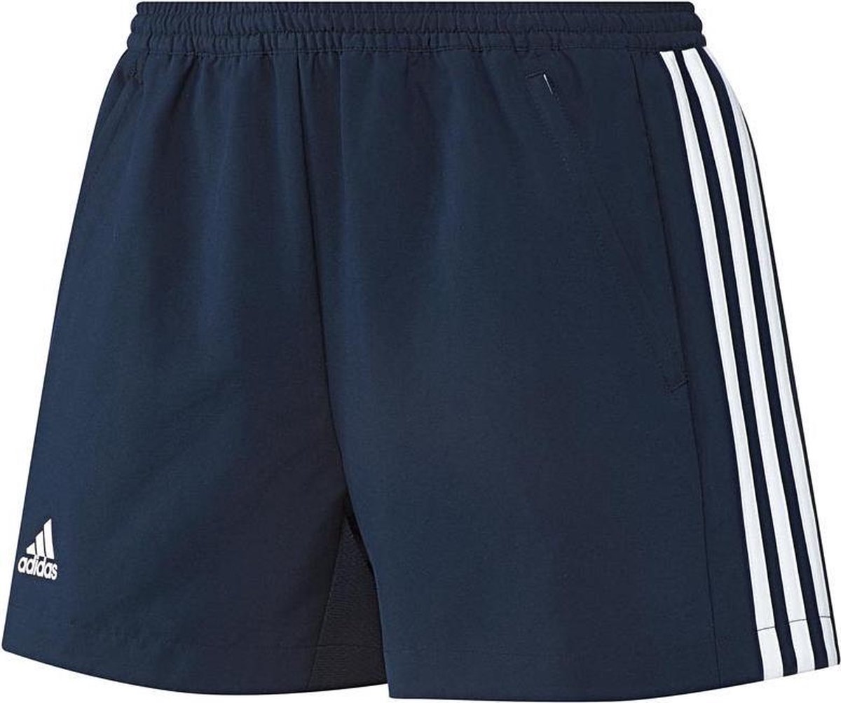 Adidas T16 'Oncourt' Short Dames - Shorts - blauw donker - S | bol.com
