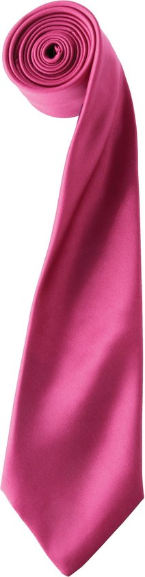 Stropdas Heren One Size Premier Hot Pink 100% Polyester