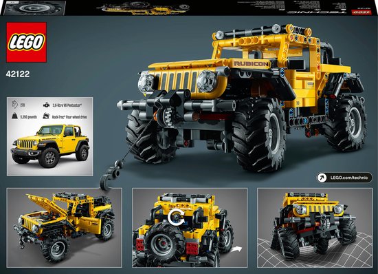 LEGO Technic Jeep Wrangler - 42122 - LEGO