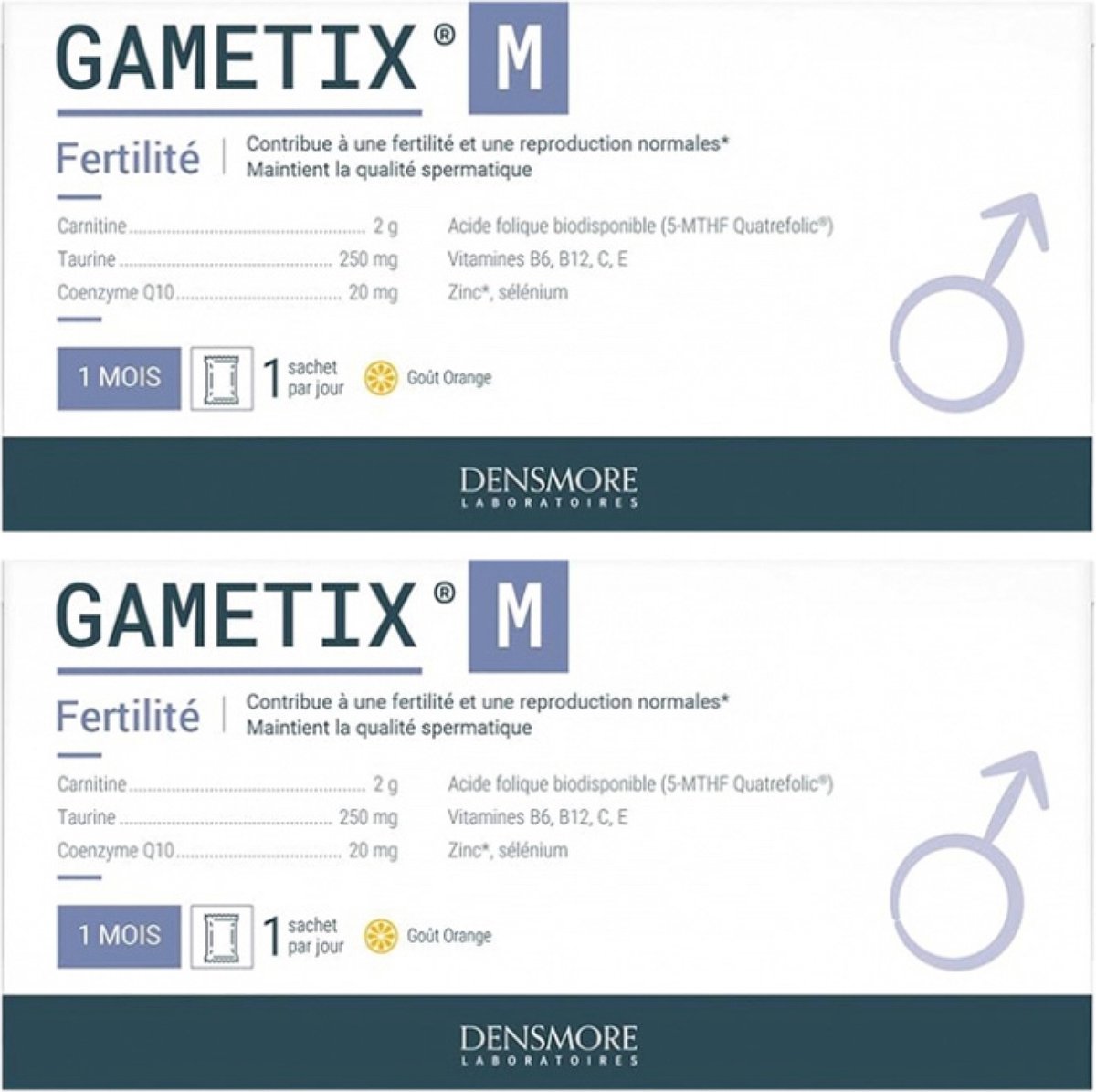 Densmore Gametix M Set van 2 x 30 Zakjes van 5 g