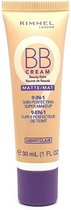 Rimmel BB Cream Mat 9 en 1 - Clair/Clair - Maquillage - 30 ml