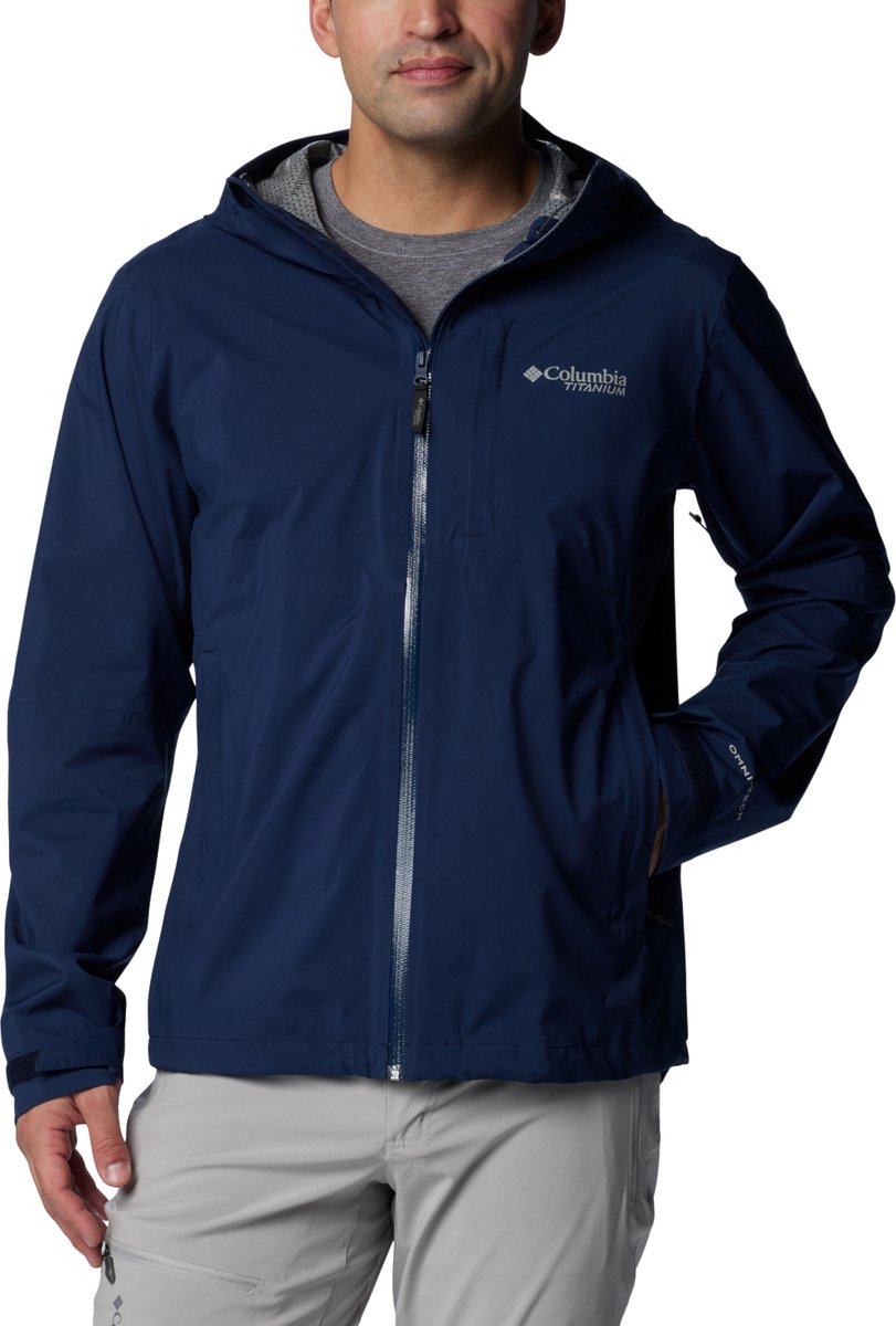 Jas Columbia Men Ampli-Dry II Shell Collegiate Blauw