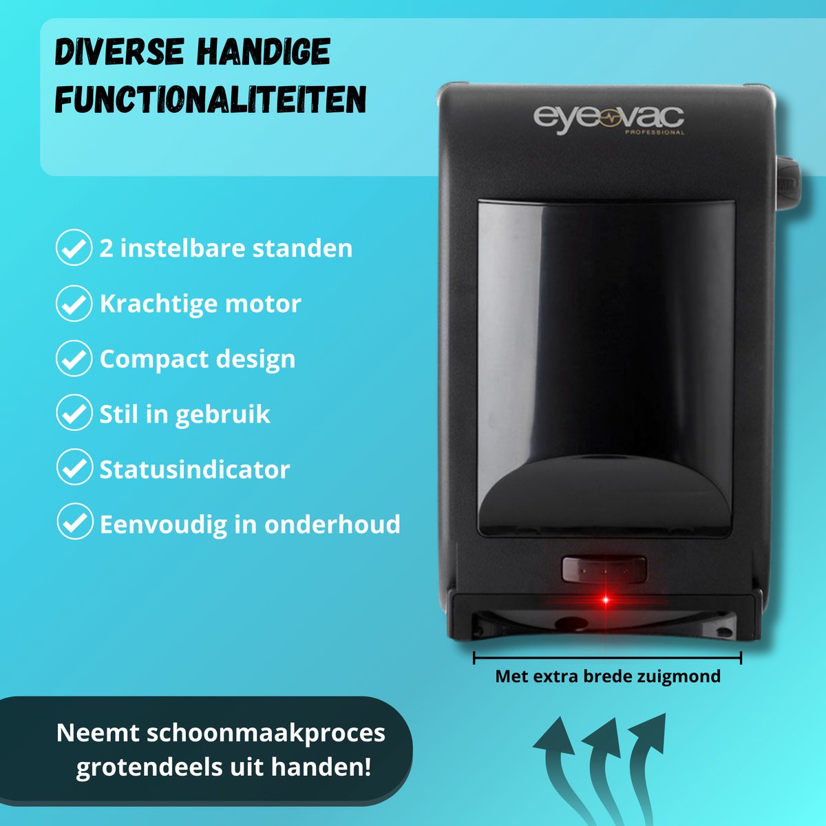 Automatische Automatische Eyevac Hairbuster Stofzuiger - afbeelding 3