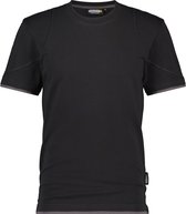 DASSY® Kinetic T-shirt - maat L - ZWART/ANTRACIETGRIJS