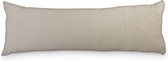 Beau Maison Velvet Body Pillow Kussensloop Zilver - 45 x 145 cm