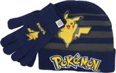 Pokemon muts met handschoenen - voor kinderen