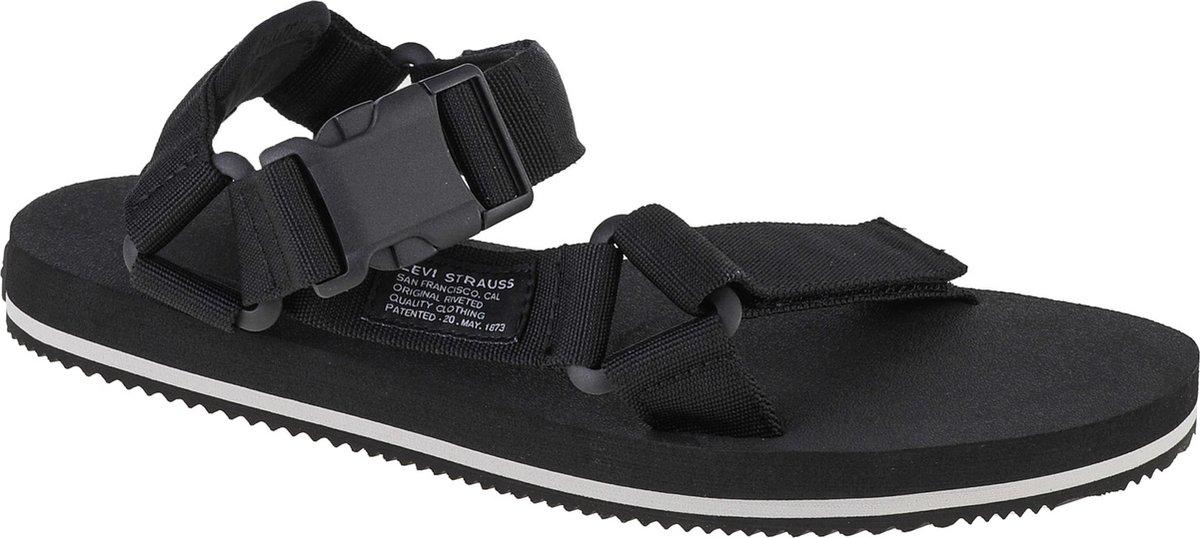 Levi’s Tahoe Refresh Sandal Mannen Sandalen Zwart