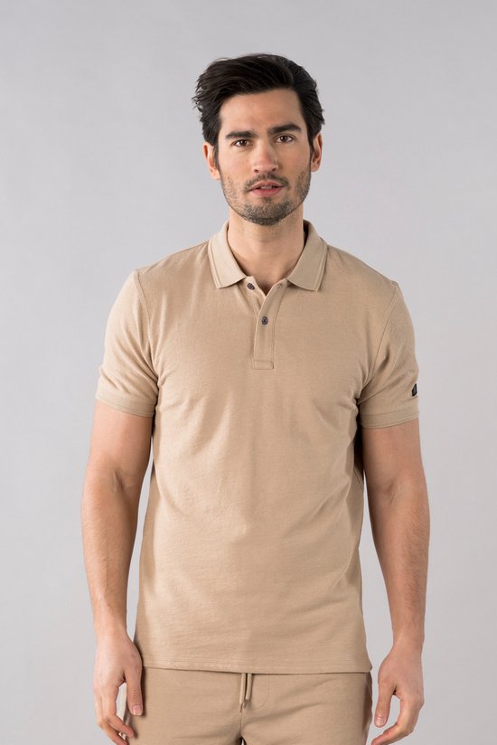 Presly & Sun Heren - T-Shirt - XL - Taupe - Noah